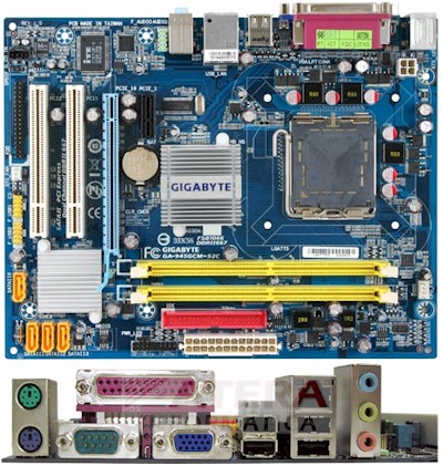 Main 945 giga, asus nguyên zin  giá rẻ cho AE KT ráp máy