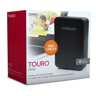 HD externo 4TB Hitachi 00S03404 Touro Desk USB3