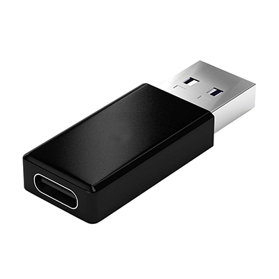 Adaptador USB 3.0 macho p/ USB-C 3.1 fmea Tblack