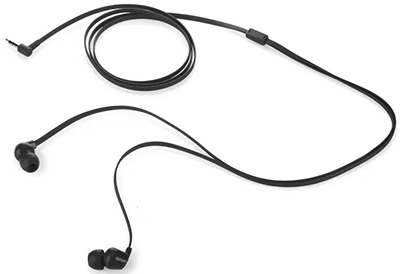 Headphone HP 100 1KF54AA Essential preto P2 de 3,5mm