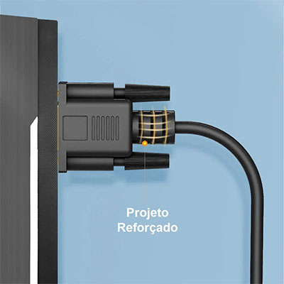 Cabo conversor USB-C para VGA Comtac 20119446 com 1,8 metros