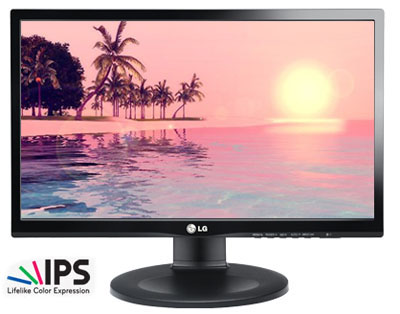 Monitor LED 21,5 p. LG 1920x1080 5ms VGA, HDMI e DP