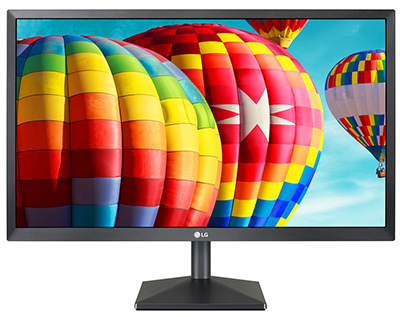 Monitor LED23,8 pol. LG 24MK430H-B IPS Full HD HDMI VGA