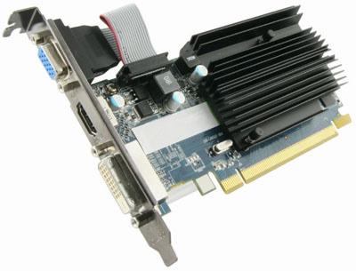 Placa vdeo Sapphire Radeon R5 230 1GB DDR3 VGA HDMI DV