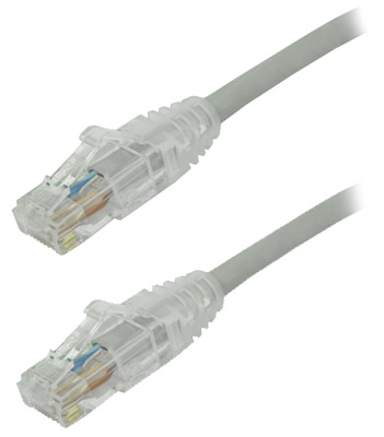 Patch cord U/UTP CAT6 Furukawa Giga T568A/B cinza 0,5m