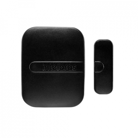Sensor de abertura sem fio xas smart black - intelbras