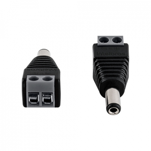 Conector p4 macho conex 1000 c/10 unidades - intelbras