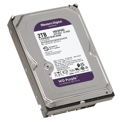 HD para DVR NVR WD WD23PURZ Purple 2 TB