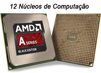 Processador AMD A10 7860K Black Edition 4GHz 4MB, FM2+