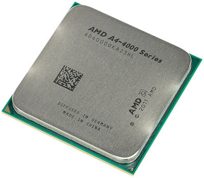 Processador AMD A4 4000 3GHz 3,2GHz turbo 1MB FM2