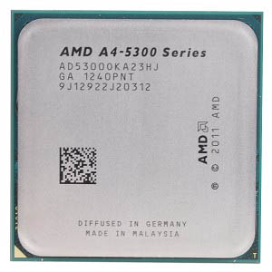 Processador AMD A4 5300 3,4GHz 3,6GHz turbo 1MB FM2