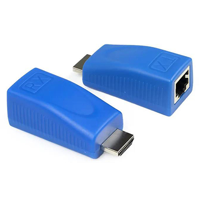 Prolongador HDMI 1080p at 30m por cabo RJ45 PlusCable