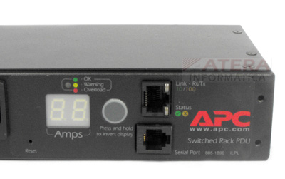 Rgua de 8 tomadas PDU 1U, APC AP7921 220V, 16A IEC C13