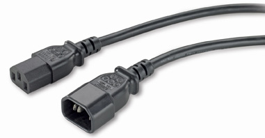 Cabo energia APC AP9870 IEC-320 C13 p/ IEC-320 C14 2,5m