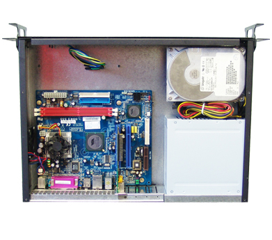 Gabinete rack 19 pol. 2U 3Etec 34cm, mini ITX micro ATX