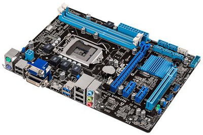 Placa me Asus B75M-A p/ Intel LGA1155, HDMI DVI VGA