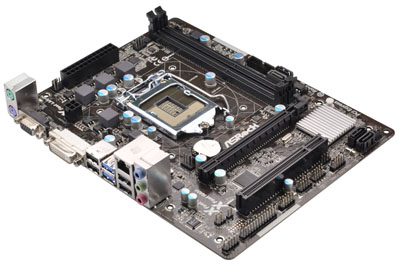 Placa me ASRock B75M-DGS R2.0 p/ Intel LGA-1155