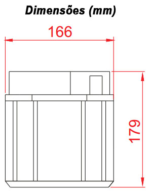 Bateria Selada MOD. FP12180, 12V, 18Ah FirstPower