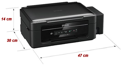 Multifuncional Epson L355 com WiFi e tanque de tinta