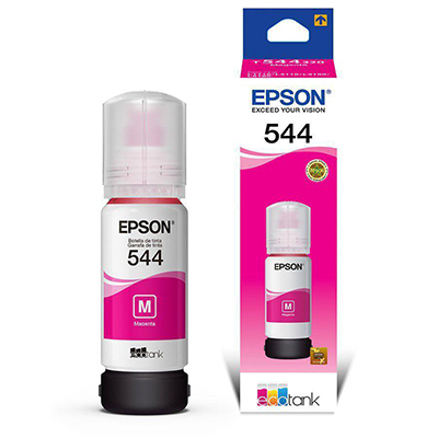 Refil de tinta Epson T544320 magenta 65 ml p/ L3150