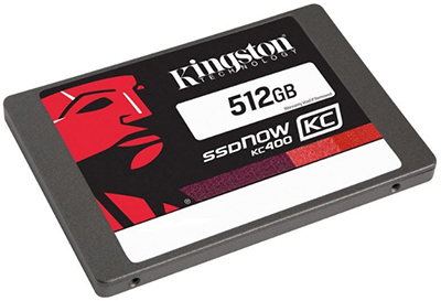 SSD de 512GB Kingston KC 400 SKC400S37/512G 550/530MB/s