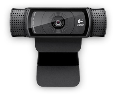 WebCam Logitech C920 HD Pro 1080p 15Mp c/ 2 microfones