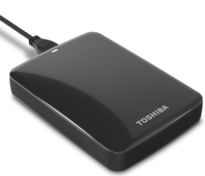 Mini HD 2TB Toshiba Canvio Connect I USB3 c/ Cloud