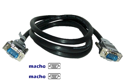 Cabo de monitor HDB15 macho HDB15 macho 3 m 10296-003