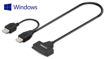 Cabo conversor de USB 2 p/ SATA Comtac 9296 p/ HD 2,5p