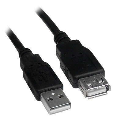 Cabo extensor USB tipo A macho p/ Fmea Tblack, 3 m