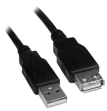 Cabo extensor USB tipo A macho p/ Fmea Tblack, 5 m