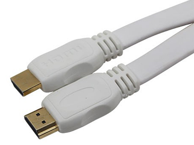 Cabo HDMI 2.0 flat Tblack 2m, conector dourado fixo