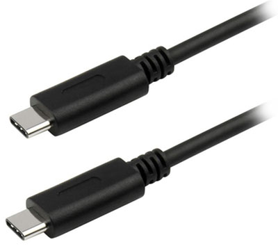Cabo USB 3.1 USB-C macho x macho 5 Gbps Comtac 9338 1m
