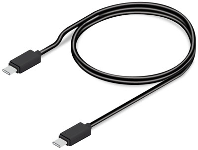 Cabo USB 3.1 USB-C macho x macho 5 Gbps Comtac 9338 1m