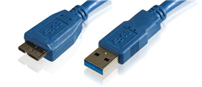 Cabo USB 3.0 A macho x micro-USB Comtac 9187, 1 m