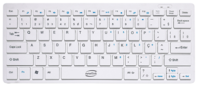 Mini teclado de mouse sem fio NewLink CK104 2.4GHz, USB