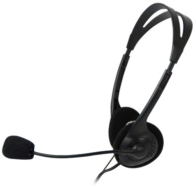 Headset c/ microfone C3Tech VoiceLight 2 P2 de 3,5mm