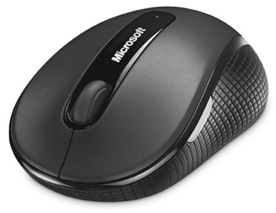 Mini mouse Microsoft Wireless Mobile Mouse 4000 preto