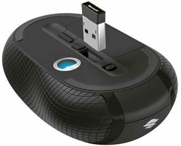 Mini mouse Microsoft Wireless Mobile Mouse 4000 preto