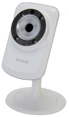 Cmera IP s/ fio dia/noite D-Link DCS-933L H.264 Extend