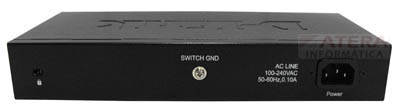 Switch 24 portas 10/100 Mbps D-Link DES-1024D Verso E1
