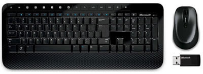 Teclado e mouse sem fio Microsoft Wireless Desktop 2000