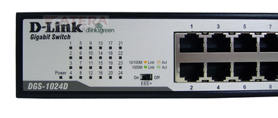 Switch Gigabit 24 portas 10/100/1000 D-Link DGS-1024D