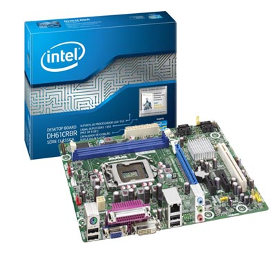 Placa me Intel DH61CRB3, LGA1155 VGA DVI p/ i3 i5 i7