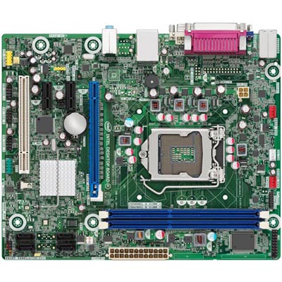 Placa me Intel DH61CRB3, LGA1155 VGA DVI p/ i3 i5 i7