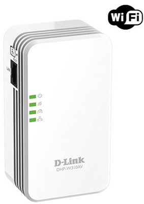 Extensor Wireless de rede PowerLine D-Link DHP-W310AV