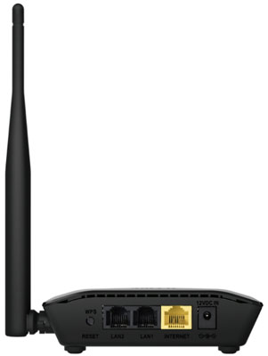 Roteador e repetidor D-Link DIR-608 150Mbps WiFi 5Bi 