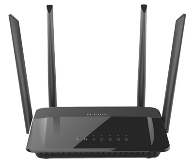 Roteador WiFi D-Link DIR-822 1200 Mbps dual band 20dBi