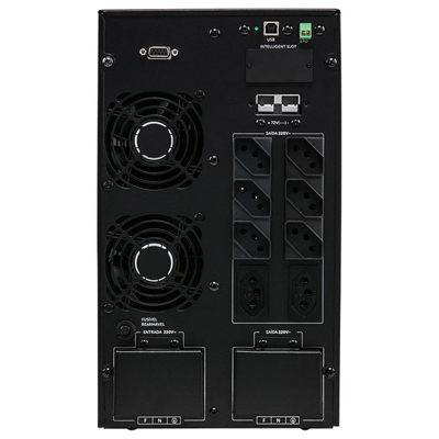 Nobreak 3KVA 2700W on line Intelbras DNB TW 120V