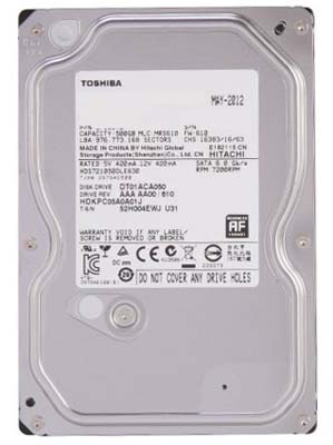 HD desktop 1TB Toshiba DT01ACA100, 32MB cache, 7200RPM